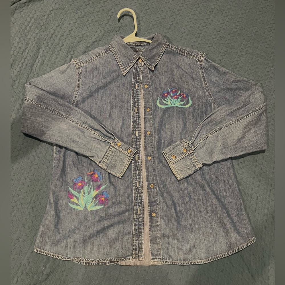 Embroidered Jean Jacket